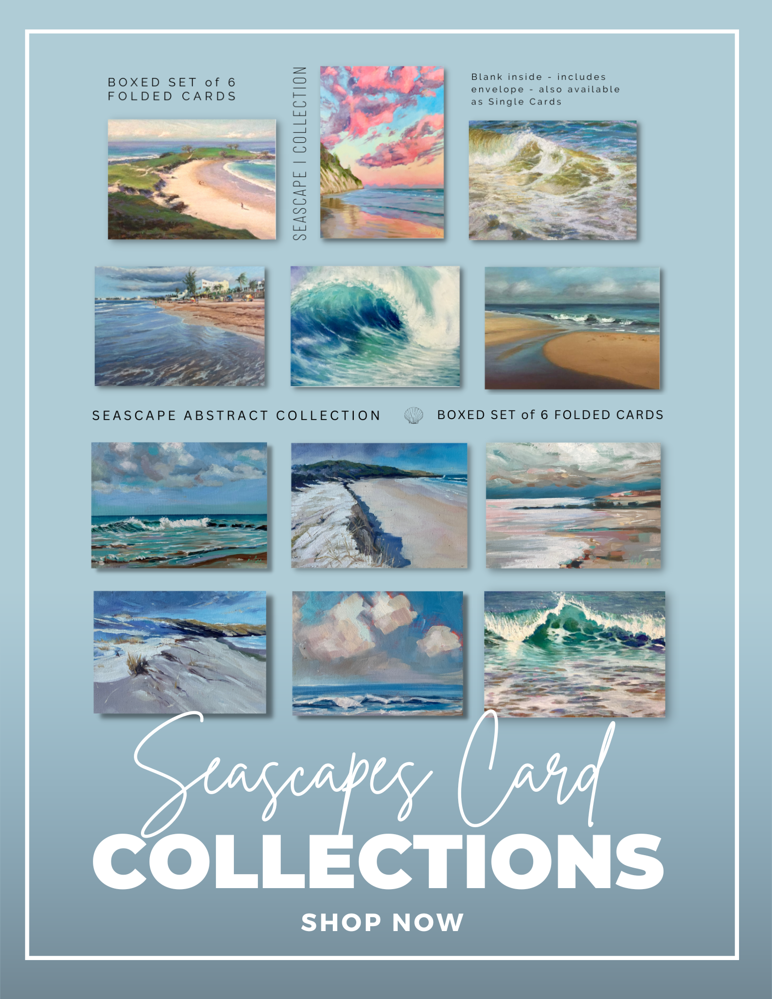 Seascape Art Card Collection