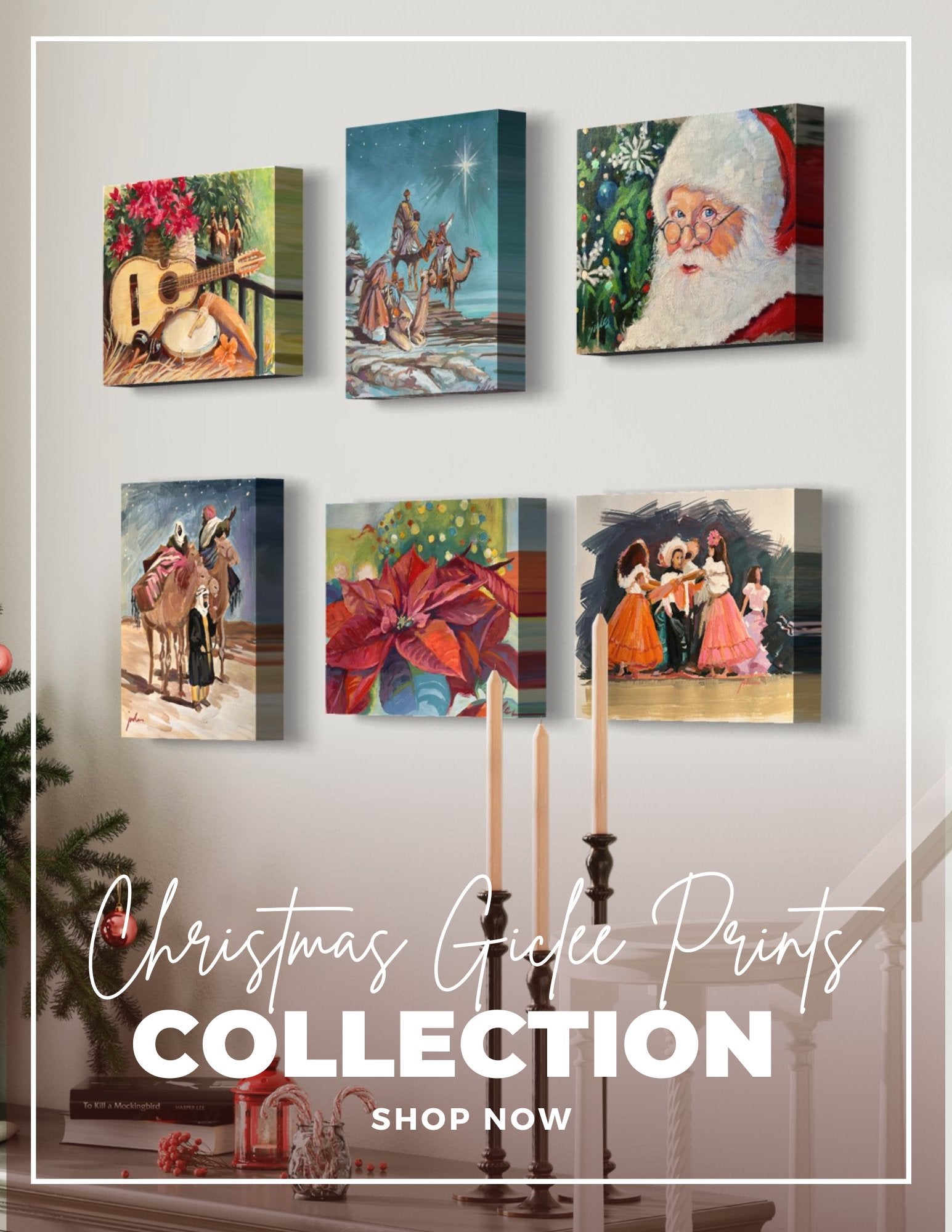 CHRISTMAS CANVAS PRINT COLLECTION