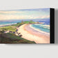 AUSSIE MORNING BEACH WALK - Giclee Reproduction Print of Original Pastel Painting