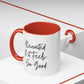 Design #1 50th Reunion Red Accent Coffee Mug, 11oz