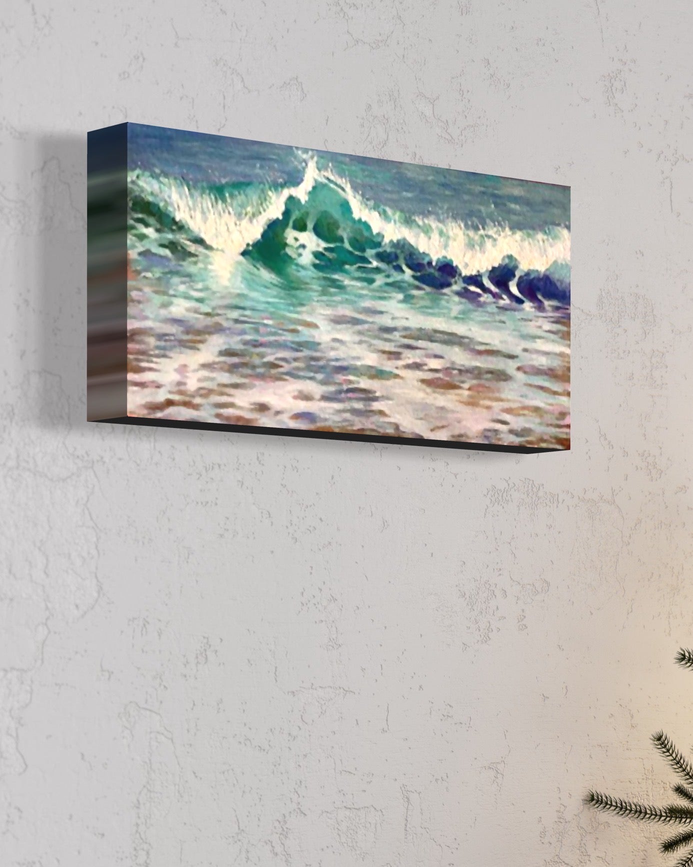 DANCING WAVES - Giclee Reproduction of Original Oil Painting Print