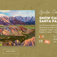 SNOW CAPPED SANTA PAULA PEAK - Giclee CANVAS Print