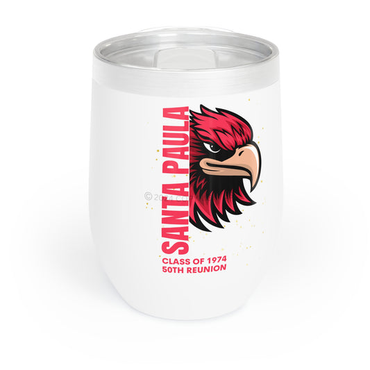 Design #5 - 50th Reunion Wine Tumbler