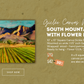 FLOWER FIELDS  |  SOUTH MOUNTAIN - Giclee Reproduction Print of Original Pastel Painting