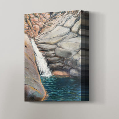 (NEW) SESPE WATERFALL Giclee CANVAS Print