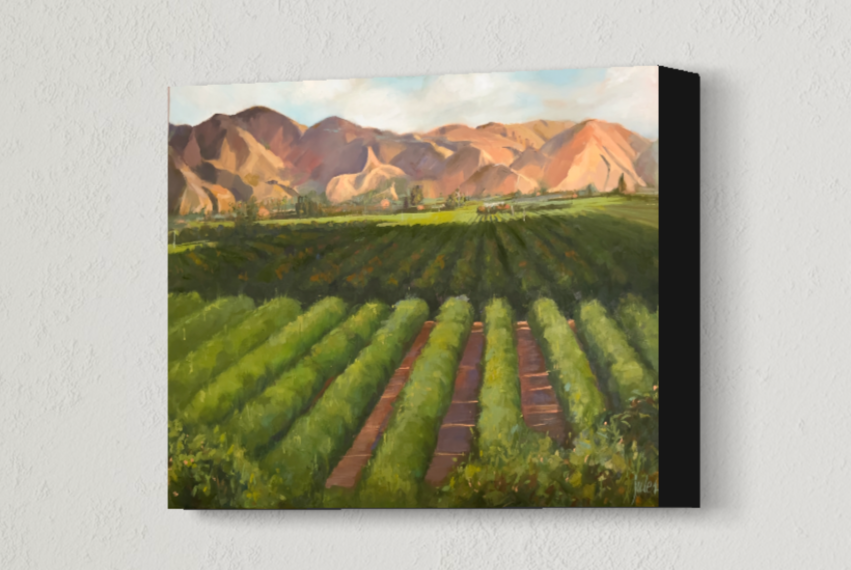 SOUTH MOUNTAIN WEST - Giclee Reproduction Print of Original Oil Painting