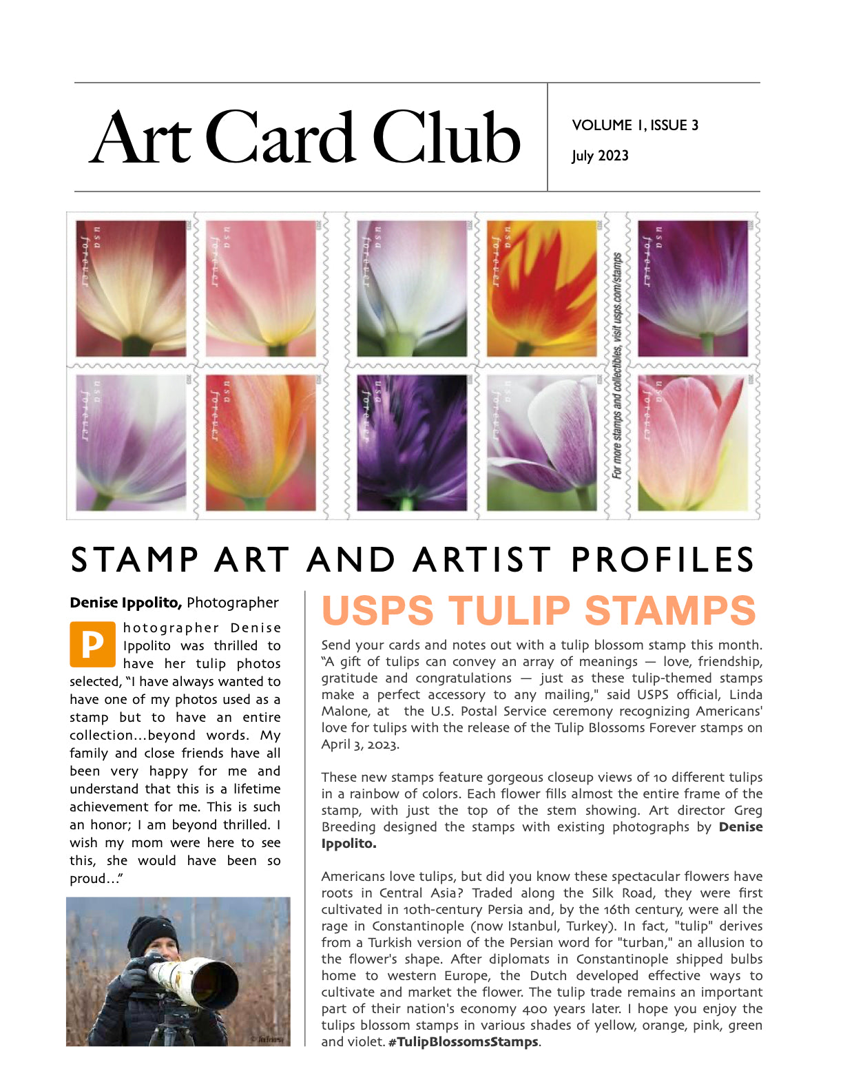 SUNRISES TULIPS and BRIGHT COLORS - Vol. - Issue 3