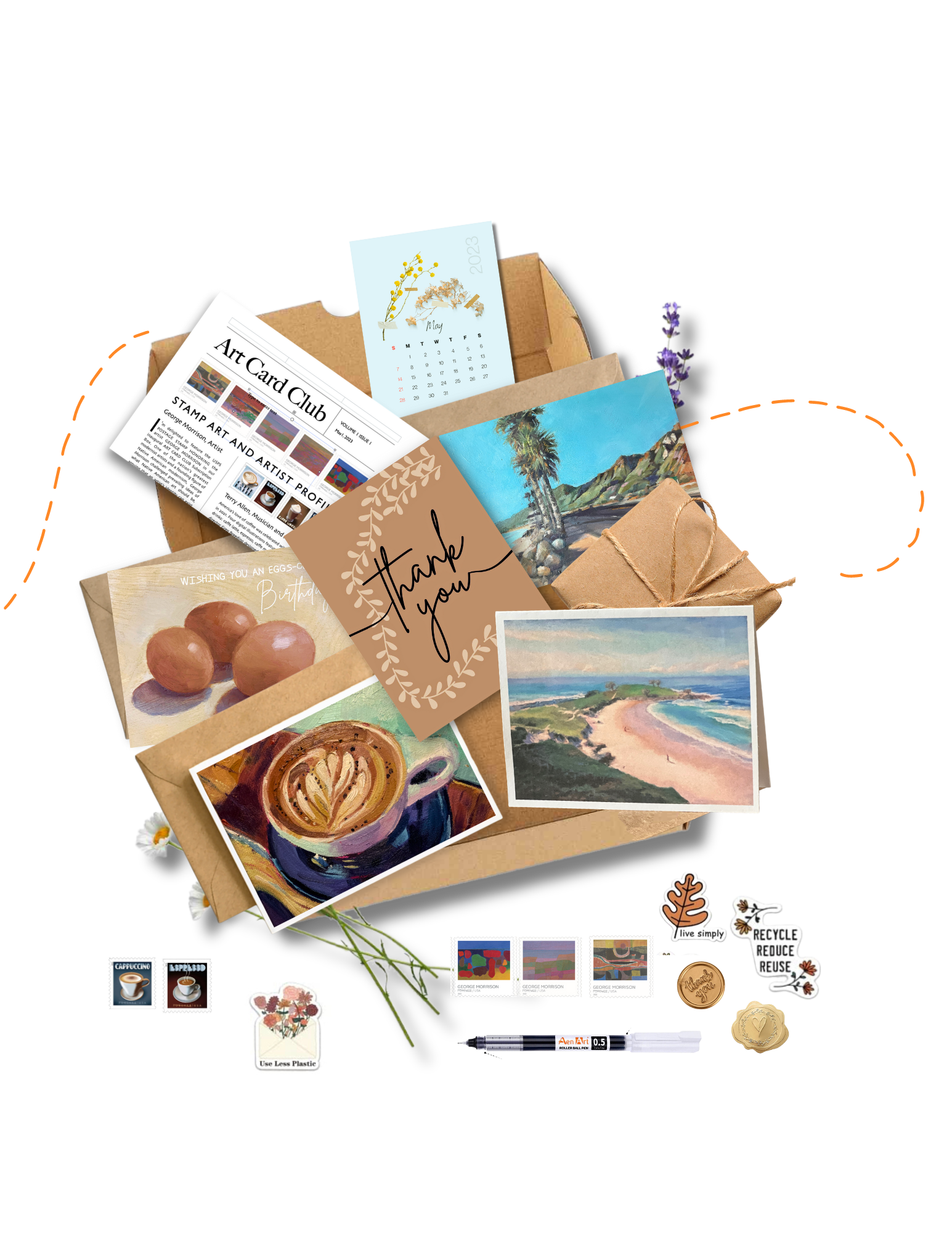 #1 MAY COFFEE & ART THEME BOX