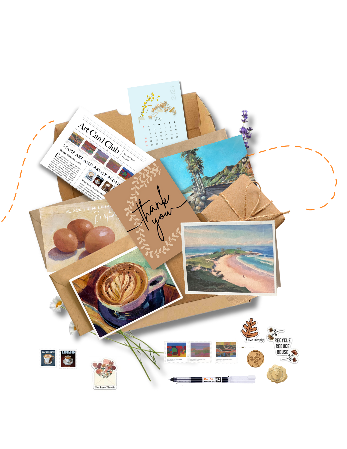 #1 MAY COFFEE & ART THEME BOX