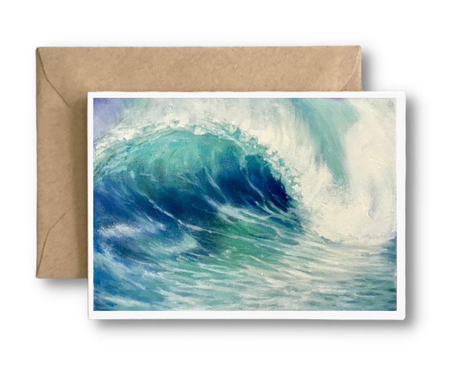 BOXED SET OF (6) SEASCAPE I COLLECTION Blank Art Cards