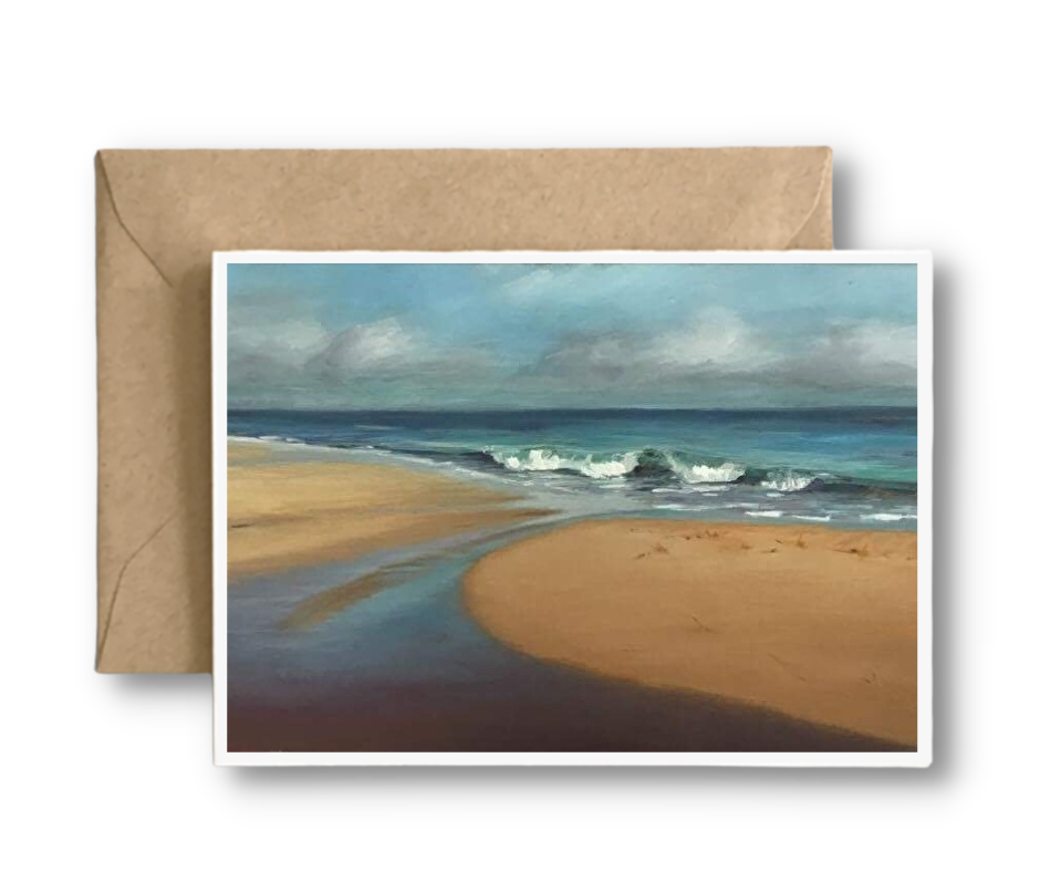 BOXED SET OF (6) SEASCAPE I COLLECTION Blank Art Cards