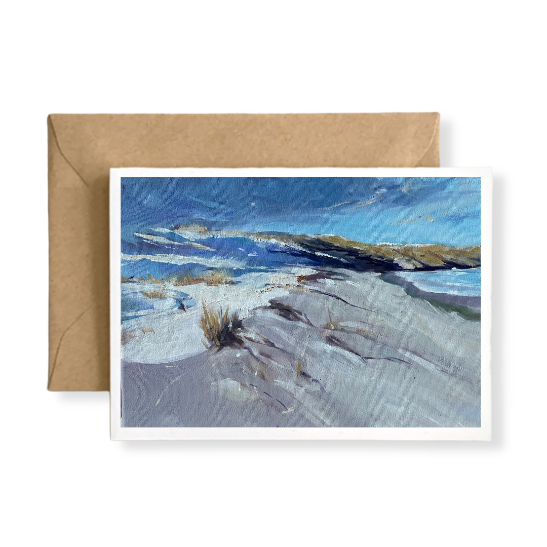 BOXED SET OF (6) SEASCAPE ABSTRACT COLLECTION Blank Art Cards