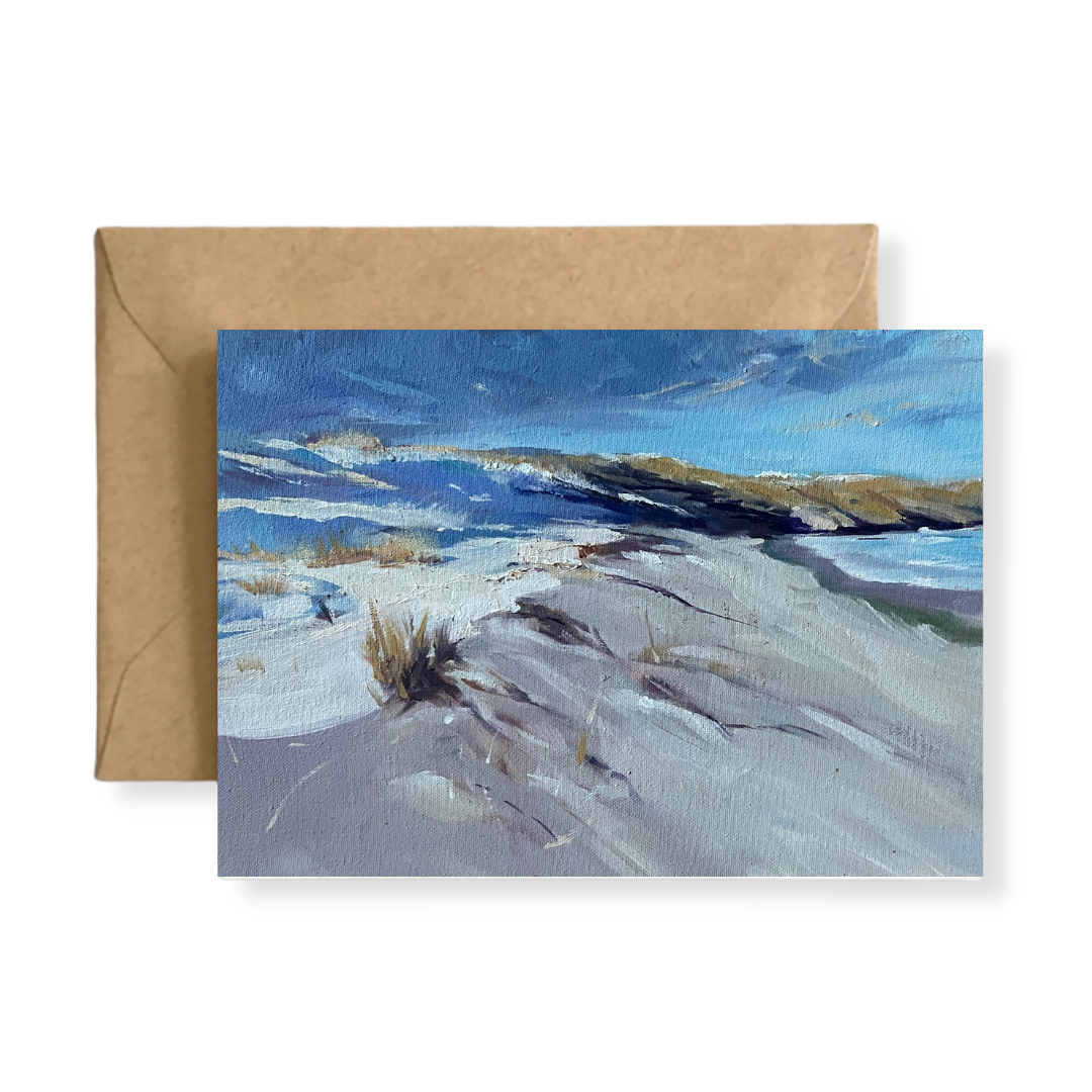 BOXED SET OF (6) SEASCAPE ABSTRACT COLLECTION Blank Art Cards