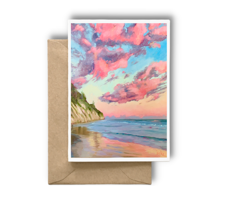 BOXED SET OF (6) SEASCAPE I COLLECTION Blank Art Cards